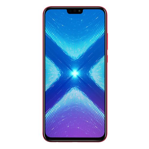 Honor 8X موبايل - 6.5 بوصة - 128 جيجا - ثنائي الشريحة - 4G - أحمر