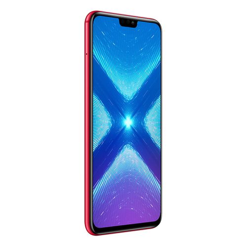 Honor 8X موبايل - 6.5 بوصة - 128 جيجا - ثنائي الشريحة - 4G - أحمر