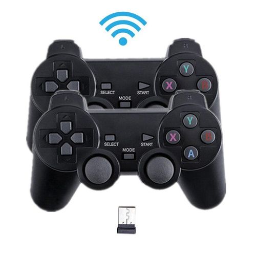 اشتري Wireless 2.4G control TV game pad for M8 GD10 games Video Game Stick PC PS3 Android Phone في مصر