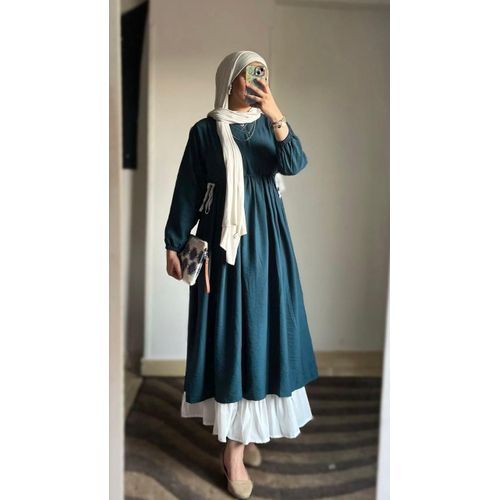 women's slips for dresses Amazon Best Sellers: Best ADA-DANA Luxury Yellow Crystal Embroidery it ensures a comfortable Color:Dusty-Blue