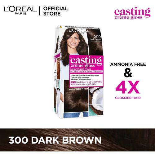 Buy LOREAL PARIS EXCELLENCE CREME 4 NATURAL BROWNNATURAL DARK BROWN 72ML   100G HAIR COLOR BOX 172G Online  Get Upto 60 OFF at PharmEasy