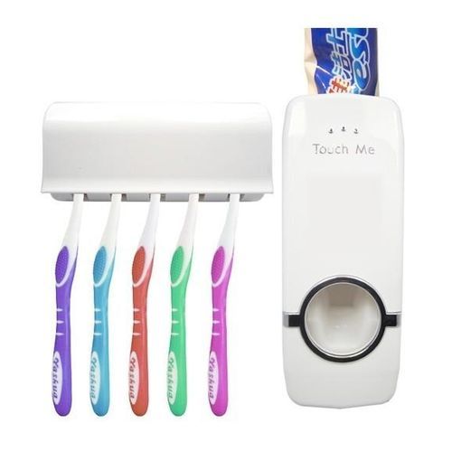 Buy As Seen On Tv Automatic Toothpaste Dispenser + Toothbrush Holder in Egypt