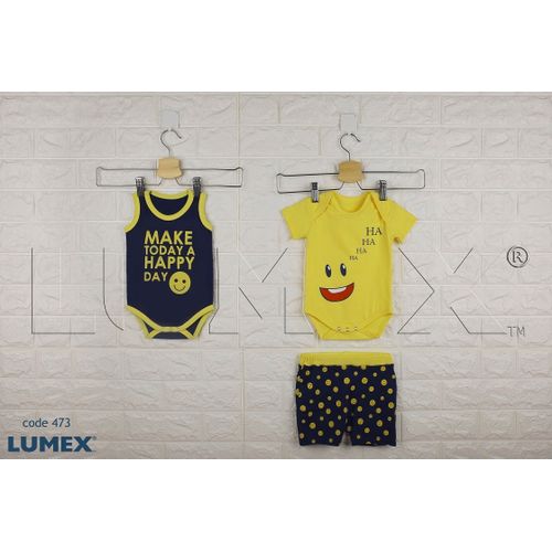 Buy Lumex Baby-boy Cotton Set Size 0-9 Months in Egypt