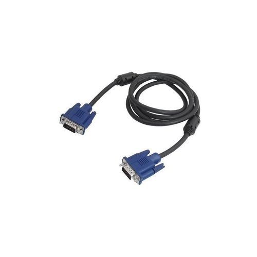 Buy Black Blue Vga 15 Pin Male To Male Plug Computer Monitor Cable Wire Cord 4.2Ft-1.5 Meters in Egypt