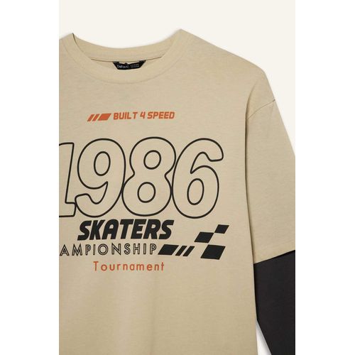 product_image_name-Defacto-تيشيرت اولادي كم طويل اوفر سايز برقبة مستديرة-8