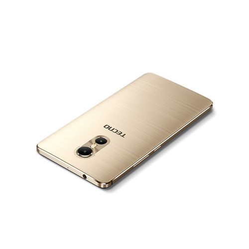 Tecno موبايل فانتوم 6 - شاشة - 5.5 بوصة - 4G - ثنائى الشريحة - ذهبى