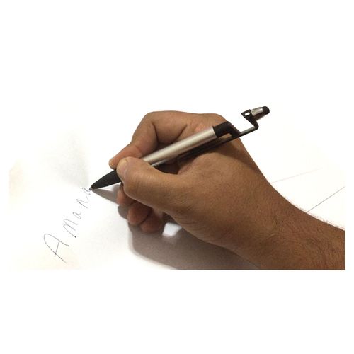 product_image_name-Generic-قلم أمان 3 في 1 للكتابة والأجهزة الذكية - 1 قطعة - فضي / أسود-4