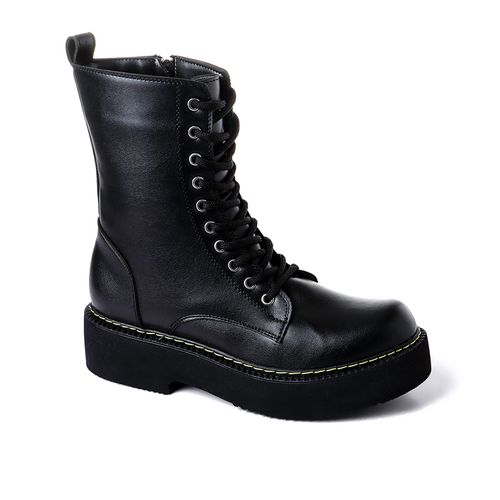 Shop Levent Leather Half Boot For Women 