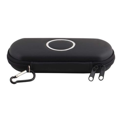 اشتري No Brand Hard Carry Zipper Case Bag Game Pouch For PSP 1000 2000 3000-Black في مصر