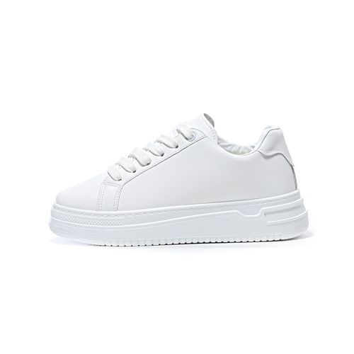 Buy Desert Minimalist Lace-Up White Flat Sneakers in Egypt