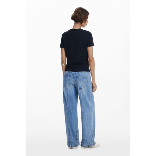 product_image_name-Desigual-Newspaper heart T-shirt-2