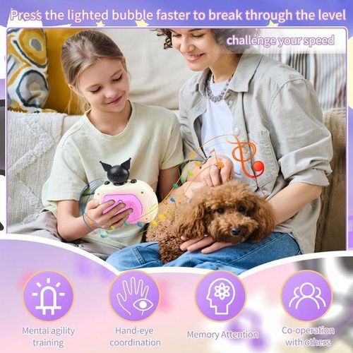 product_image_name-Generic- Push Bubbles Game Console, Electronic Pop It Toy, Pop it Console, Push Pop Bubble Sensory Fidget -4