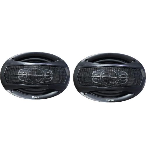 Generic Doom Oval Speaker Set 2 Pieces DO-6995S