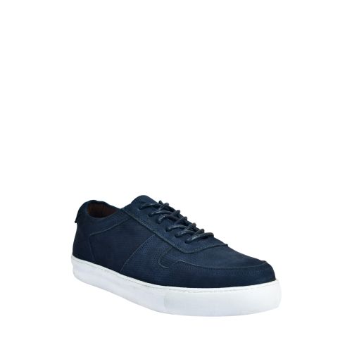 Town Team Casual Suede Sneaker - Navy