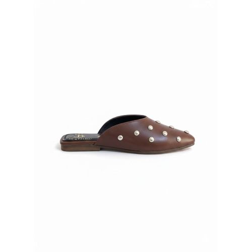 product_image_name-Life Stylish-Mules Leather Elegant SB-700 - Brown-4