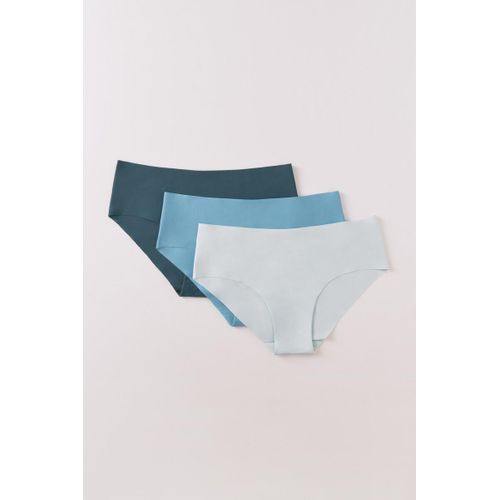 product_image_name-Women Secret-Pack of 3 microfiber culotte panties-5