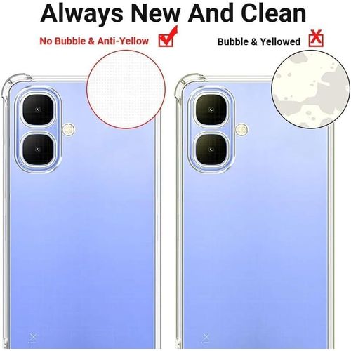 product_image_name-Generic-غطاء شفاف متوافق مع إنفينيكس سمارت 10، حماية شاملة للرأس من أربع زوايا، غطاء هاتف مصنوع من مادة TPU المضادة للاصفرار - شفاف-3