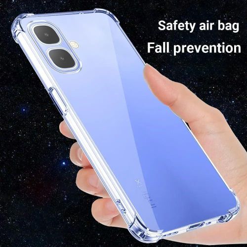 product_image_name-Generic-غطاء شفاف متوافق مع إنفينيكس سمارت 10، حماية شاملة للرأس من أربع زوايا، غطاء هاتف مصنوع من مادة TPU المضادة للاصفرار - شفاف-4