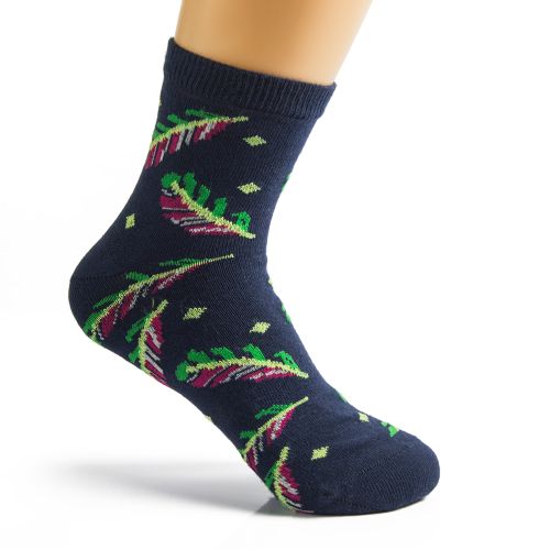 Maestro Patterned Socks - Navy