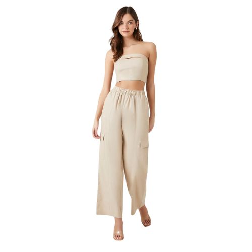 forever 21 white tube top