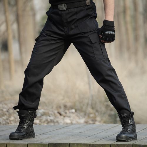 Amazon.com: Boys Cargo Pants Cotton Casual Pants Elastic Waist Hiking  School Uniform Sweatpants Joggers (Black,6~7): Clothing, Shoes & Jewelry