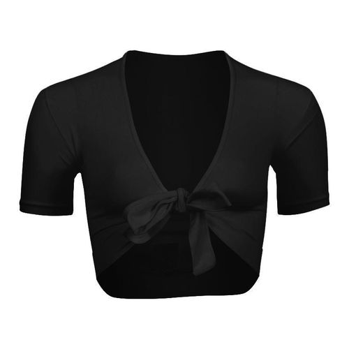 Buy Silvy Short  Sleeves Bolero - Black in Egypt