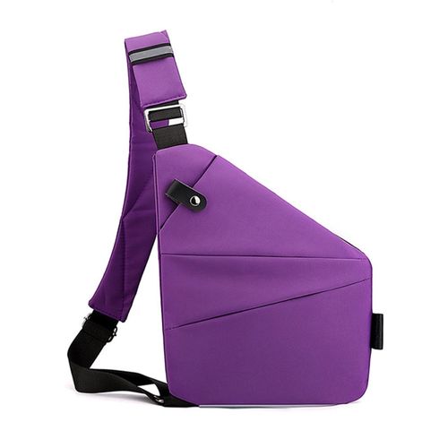 Generic Ergonomic Design Sling Bag Large Capacity Mens Crossbody Sling Bag Dark Purple Best Price Online Jumia Egypt