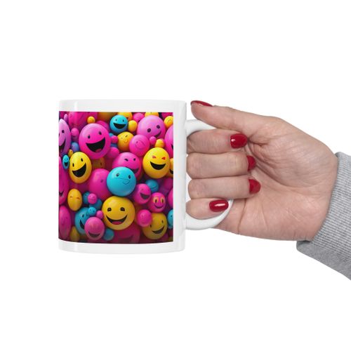product_image_name-Generic-كوب 3D Emoji Fun Man المطبوعة - مج سيراميك-8