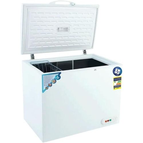 product_image_name-Alaska-ديب فريزر أفقي الاسكا 270 لتر، قاعدة متحركة، ابيض- CH270-2