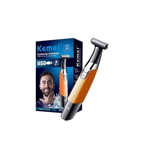 product_image_name-Kemei-ماكينة حلاقة الوجه KM-1910 بشفرة واحدة للرجال-1