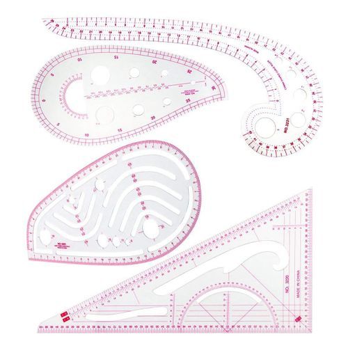 Curved Ruler, Sewing Rulers French Metric Ruler Flexible Ruler