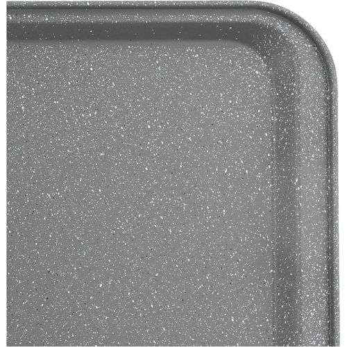 Marble  granite rectangular baking tray, 32x47.5 cm - grey - image 4