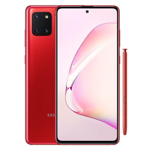 Samsung Galaxy Note10 Lite - 6.7-inch 128GB/8GB Dual SIM 4G Mobile Phone - Aura Red