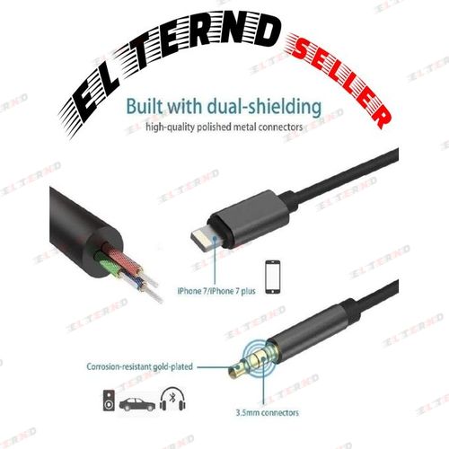 Generic Lightning To AUX Adapter Cable For All IPhone Phones
