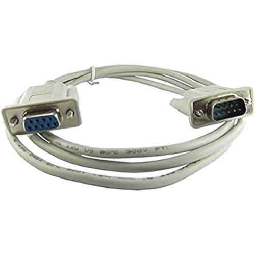 product_image_name-Generic-RS232 Cable (9pin Serial Cable) Male-Female Strai-1