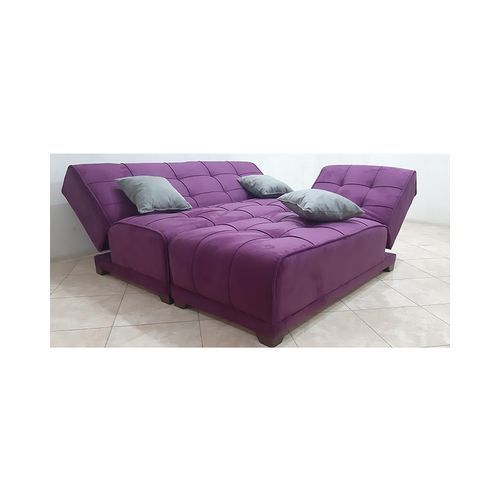 product_image_name-In Home-Sofa Bed - 260x190 cm + Pouf - 40x40 cm + 3 Cushions-4