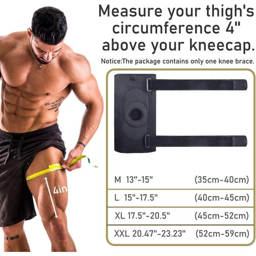 product_image_name-Generic-Open Patella Stabilizer Knee Brace with Aluminum Double Stabilizer Hinges - Adjustable Neoprene Padded Compression Sleeve Support for Meniscus Tear, ACL, Knee Pain -2