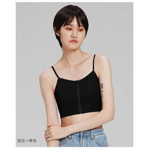 Women Tomboy Crop Top Flat Chest Binder Short Corset Sport Bustier Tank Top  Vest