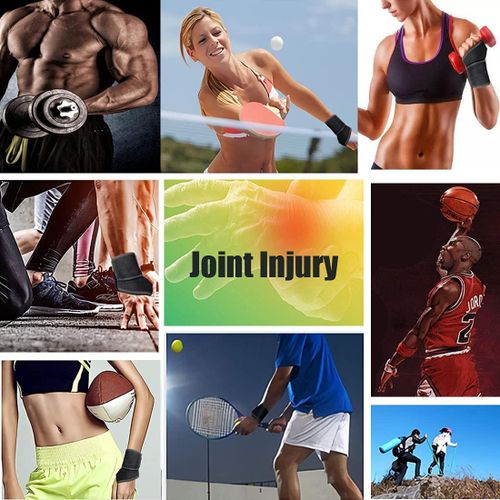 product_image_name-Generic-دعامة معصم مرنة مصنوعة من البوليستر توفر ضغط ودعم لمفصل المعصم مناسبة للرياضة والاستخدام اليومي مقاس واحد تباع كعبوة 2 قطعة-8