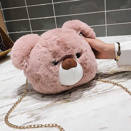 Generic Cute Teddy Bear Sling Fluffy Shoulder Cross Bag Cashmere Best Price Online Jumia Egypt