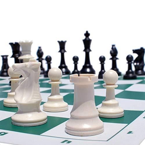 Generic Plastic chess set + unique stand, suitable for all ages - image 2