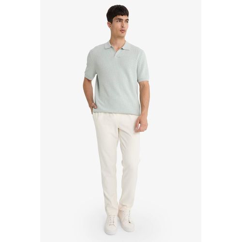 product_image_name-Defacto-تيشيرت بولو نص كم تريكو قصة عادية-2