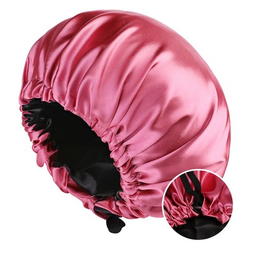 Generic Sleep Cap Anti wet Multi Colors Shower Hat Watermelon Red
