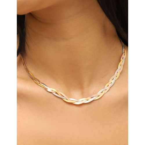 product_image_name-Generic-قلادة بتصميم مضفر بثلاثة ألوان - 925 فضة استرلينية سلسلة ملونة مثل الثعبان-1