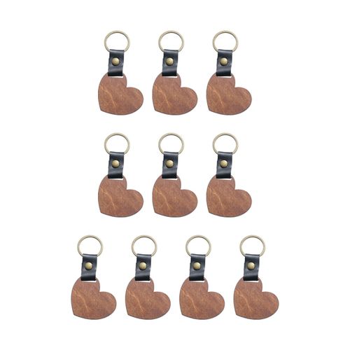 Wooden Keychain (10pcs)