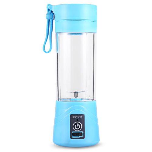 Buy Multipurpose Portable Juicer Blender Extractor Machine USB Charging Household 380ml Egg Whisk/Food Small Cut Mixer Juicer Cup(Blue) in Egypt