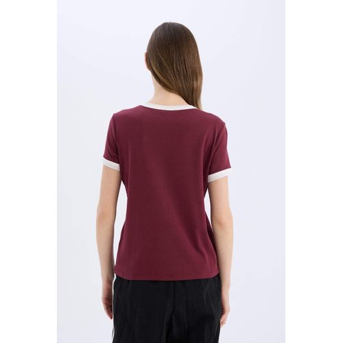 product_image_name-Defacto-تيشيرت نص كم قصة عادية مطبوع مضلع-6