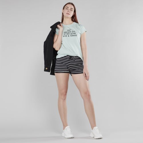 Max Printed T-shirt with Round Neck and Short Sleeves LIGHT GREEN