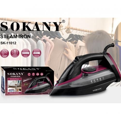 Sokany steam iron 2400w clearance