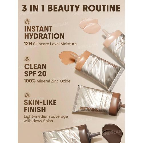 product_image_name-SHEGLAM-Dew & Done Skin Tint With SPF20 - Linen - 30ml-6